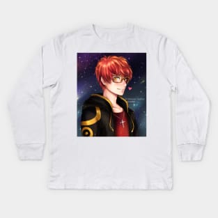 Seven - Mystic Messenger Kids Long Sleeve T-Shirt